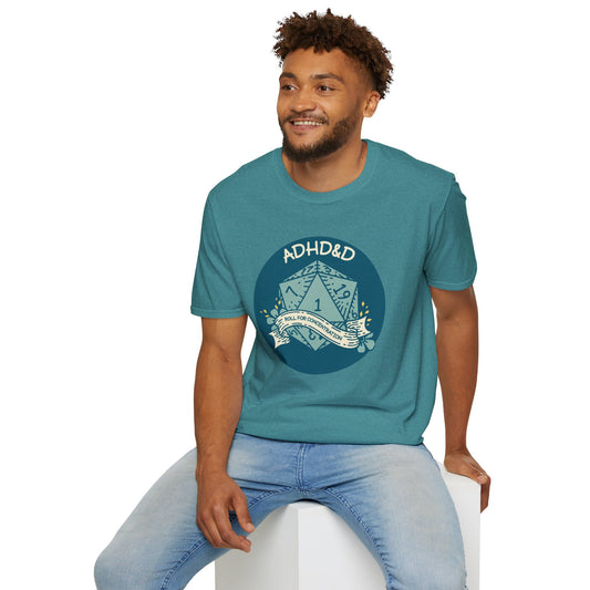ADHD&D - Unisex Softstyle T-Shirt