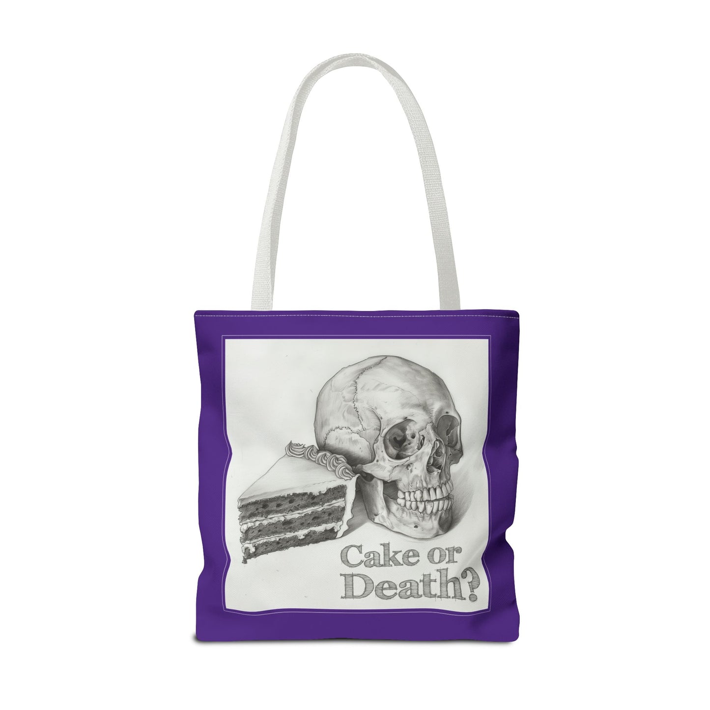 Cake or Death? - Tote Bag (AOP)