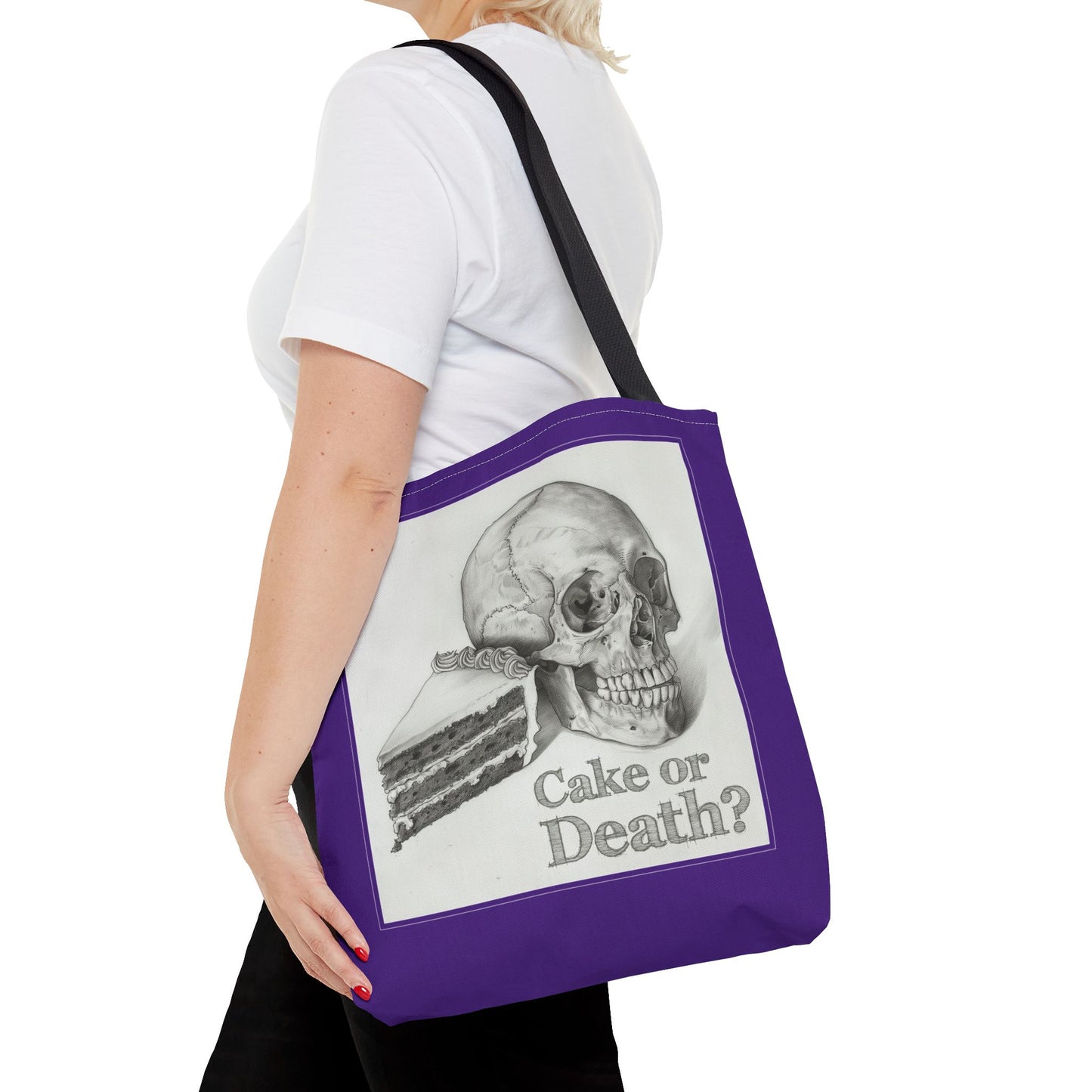 Cake or Death? - Tote Bag (AOP)