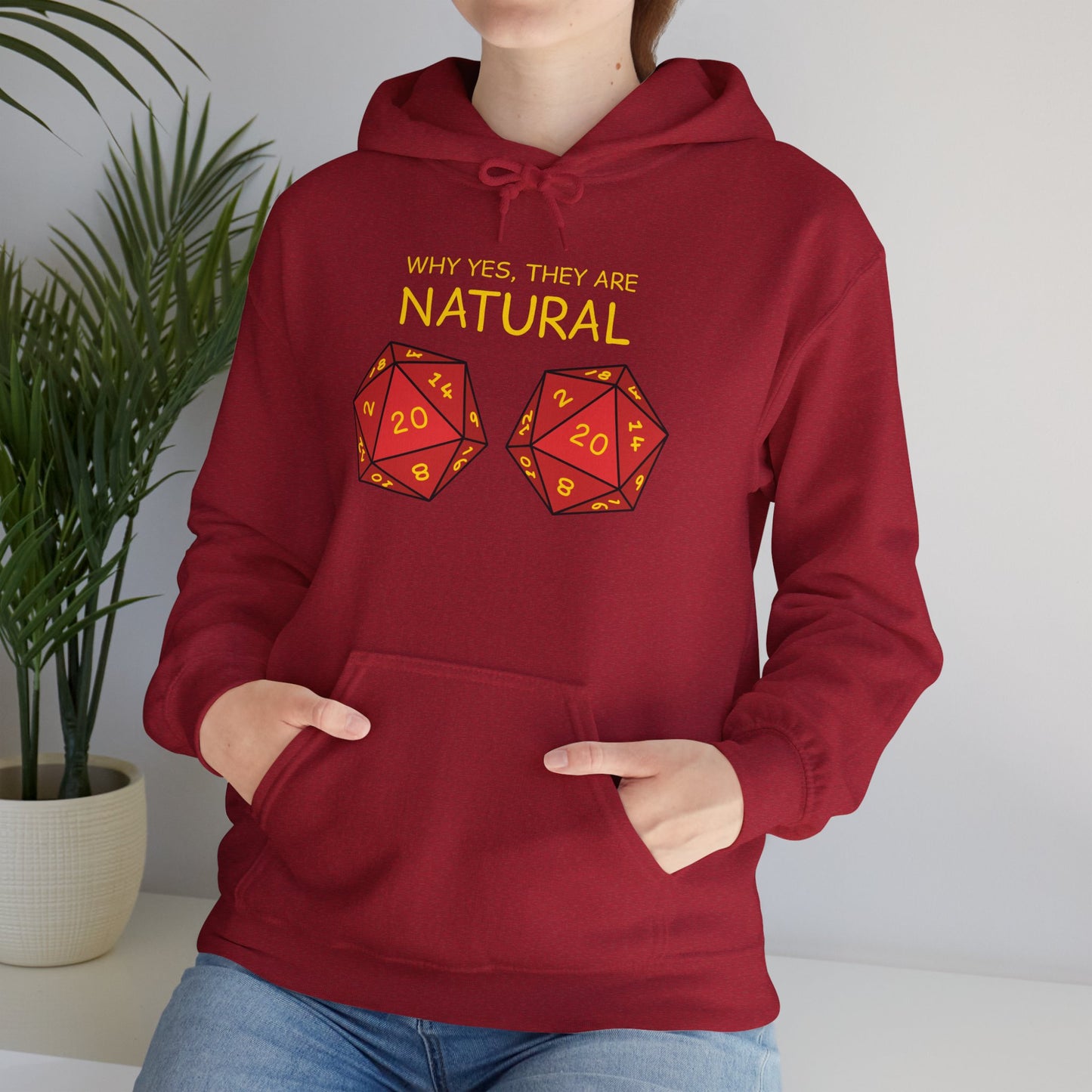 Why Yes, They Are Natural - Unisex Heavy Blend™ Hooded Sweatshirt