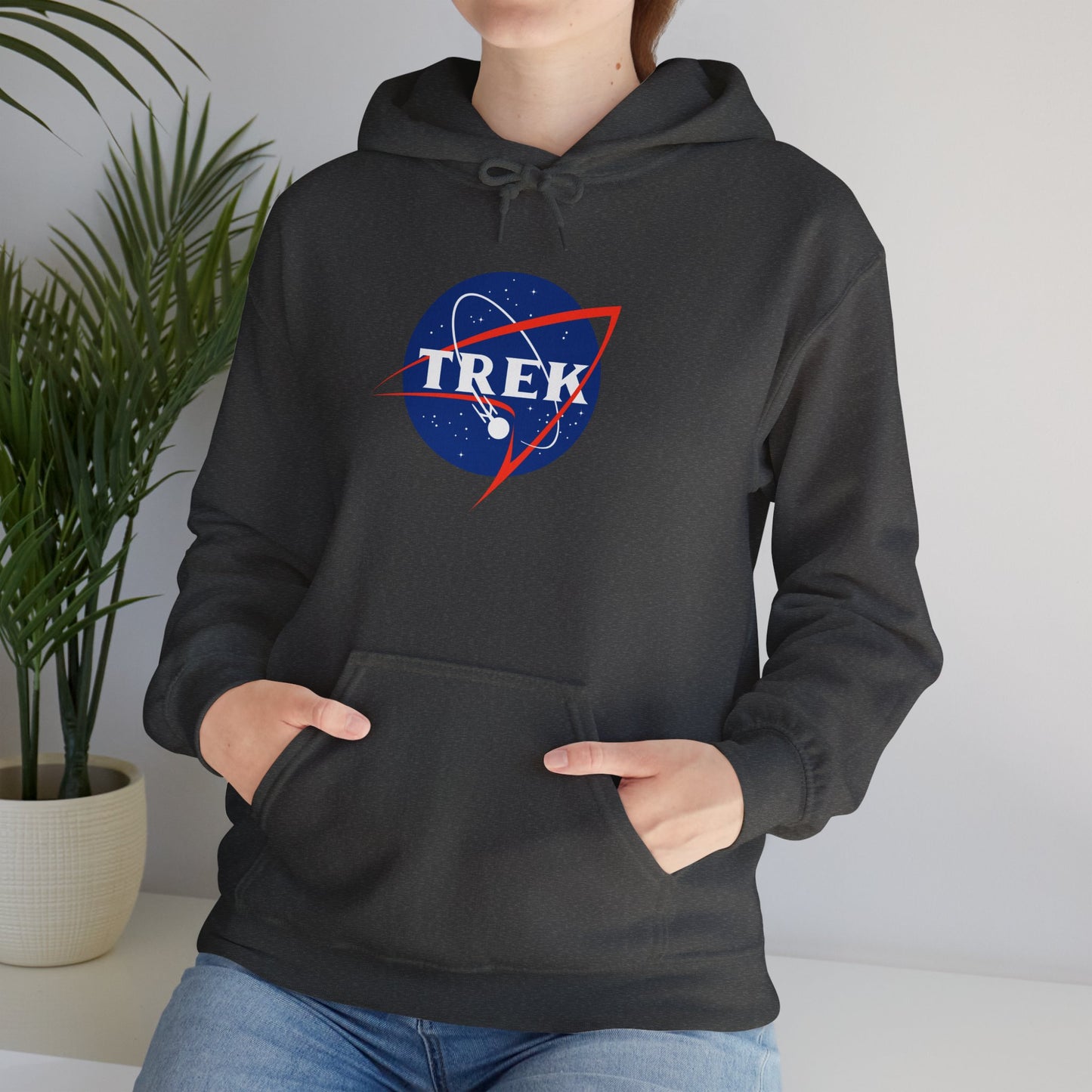 NASA / TREK Mash-Up - Unisex Heavy Blend™ Hooded Sweatshirt