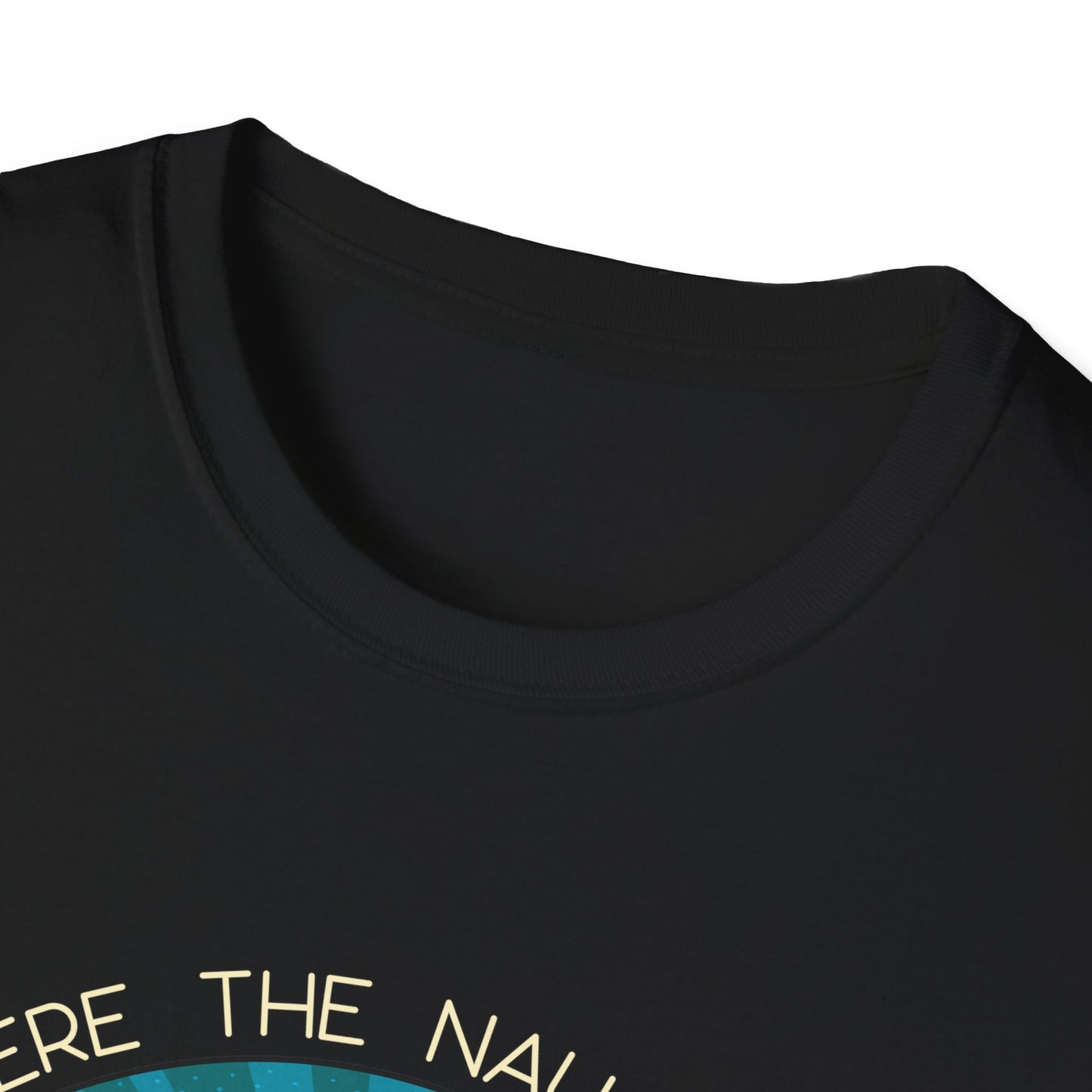 I Know Where the Naughty Girls Live - Light Text - Unisex Softstyle T-Shirt