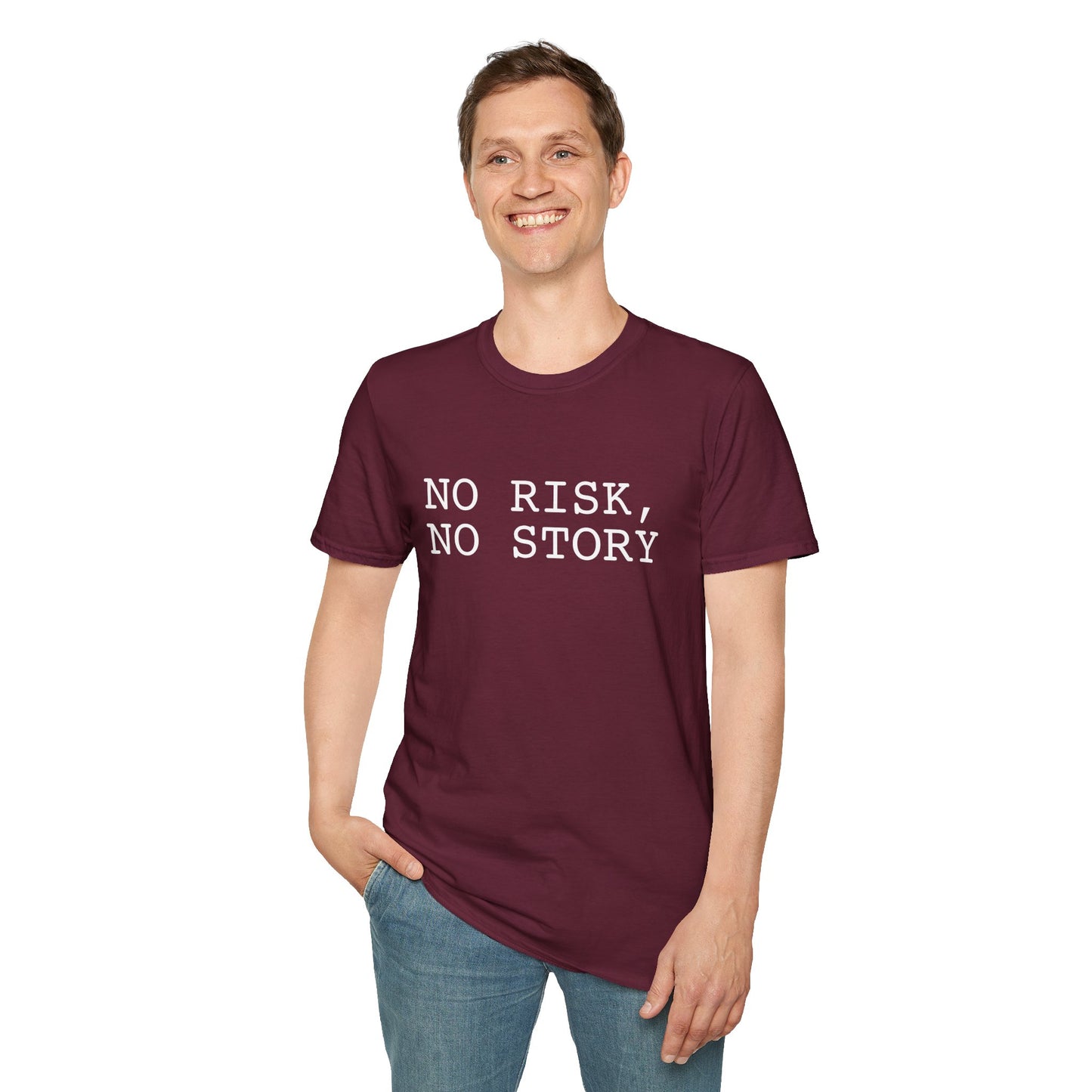 No Risk, No Story - Unisex Softstyle T-Shirt
