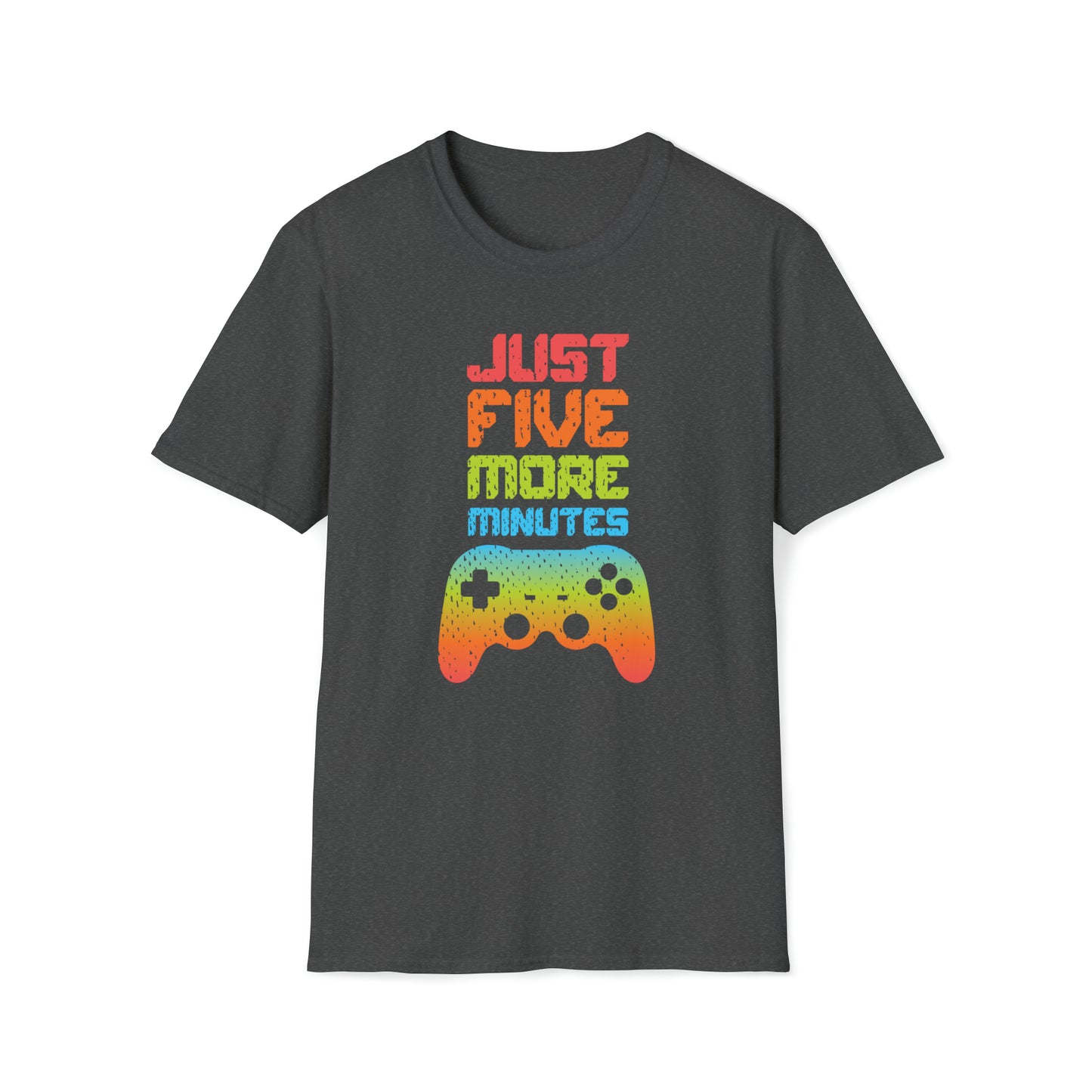 Just Five More Minutes - Unisex Softstyle T-Shirt