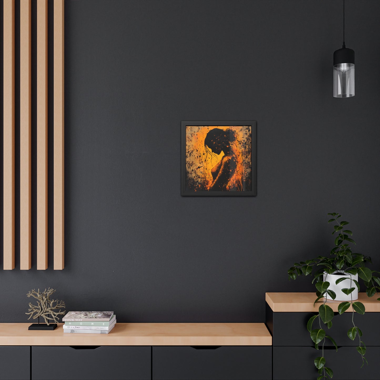 FIRE & ICE Pairing - Fire Maiden - Framed Posters