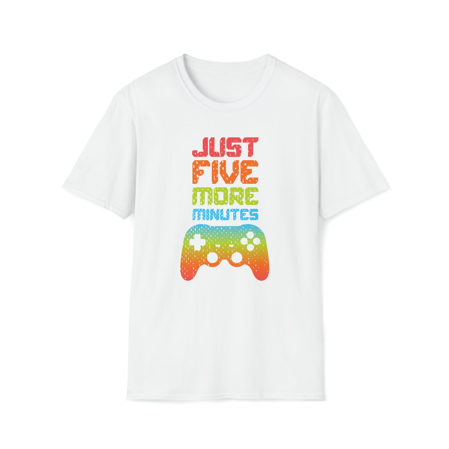 Just Five More Minutes - Unisex Softstyle T-Shirt