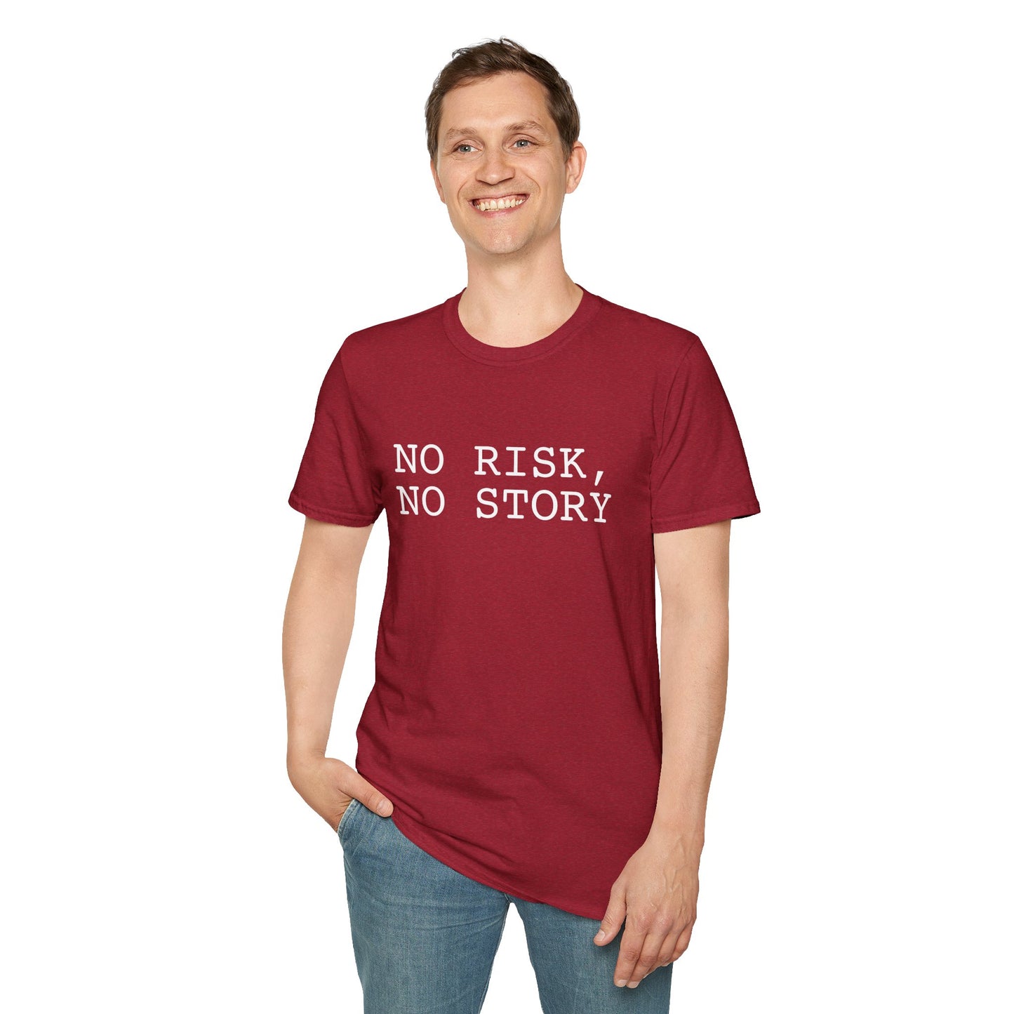No Risk, No Story - Unisex Softstyle T-Shirt