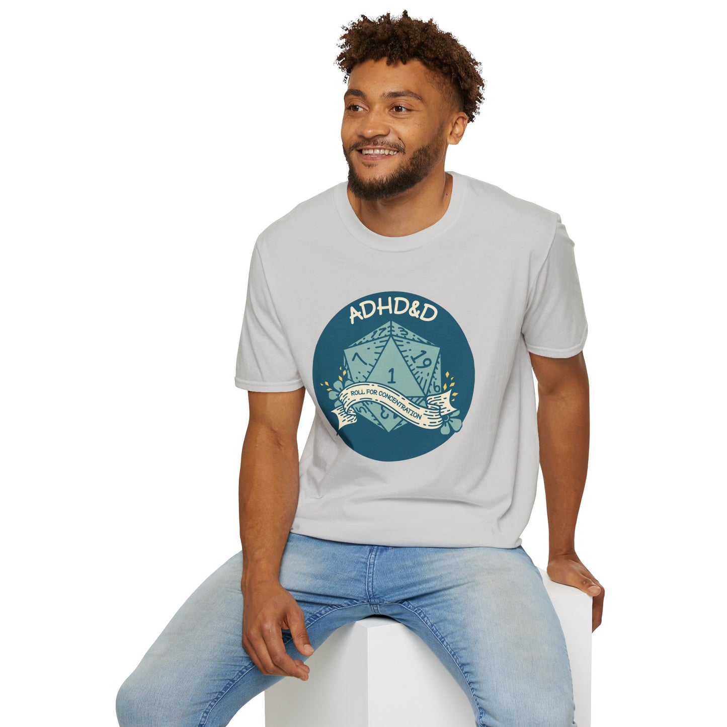ADHD&D - Unisex Softstyle T-Shirt