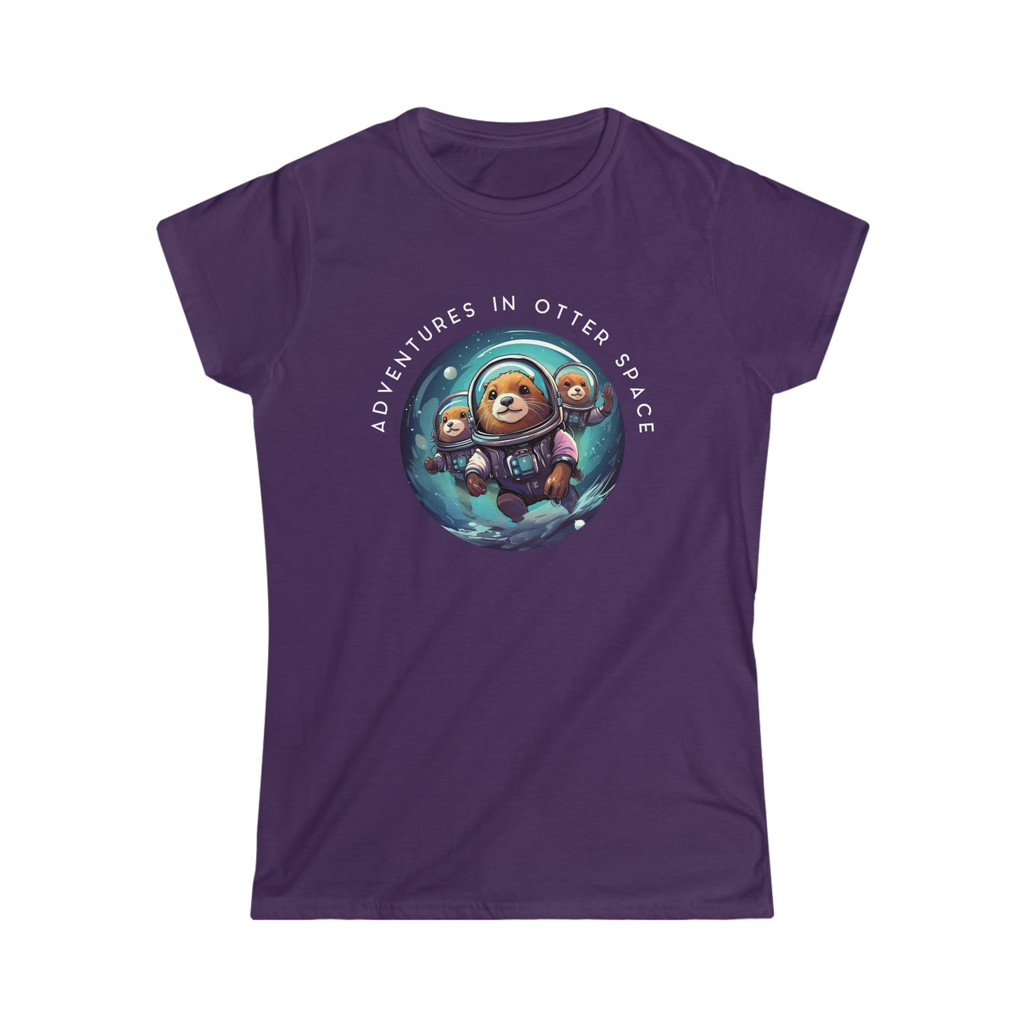 Adventures in Otter Space - Women's Softstyle Tee