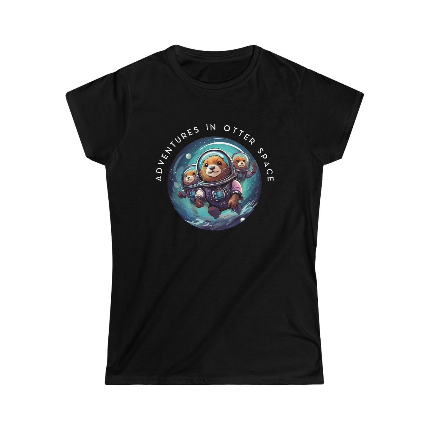Adventures in Otter Space - Women's Softstyle Tee