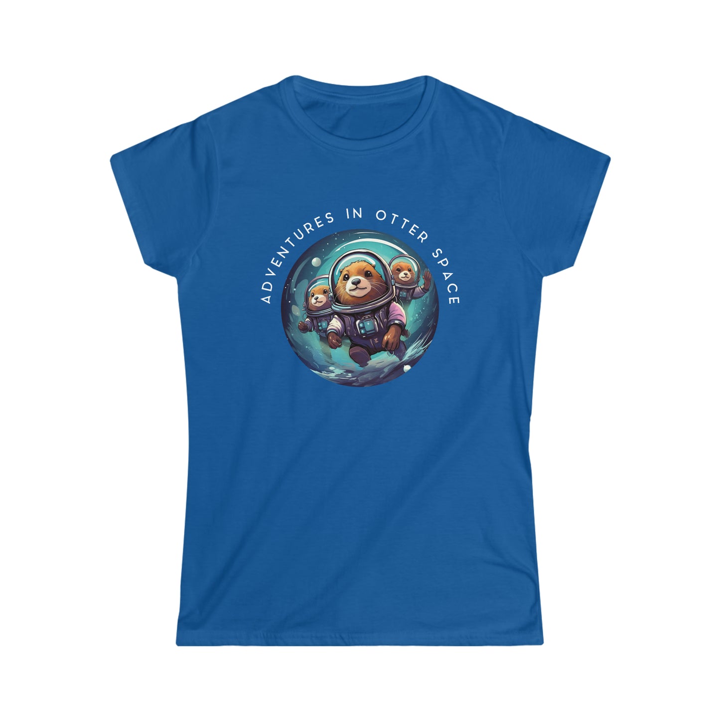 Adventures in Otter Space - Women's Softstyle Tee