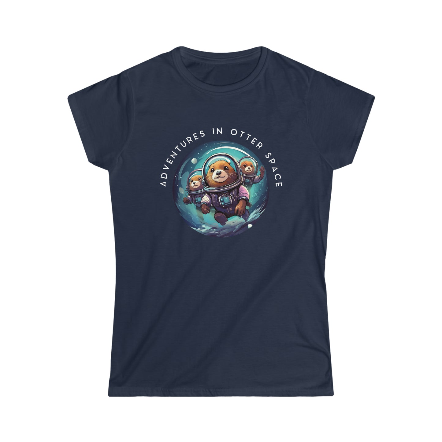 Adventures in Otter Space - Women's Softstyle Tee