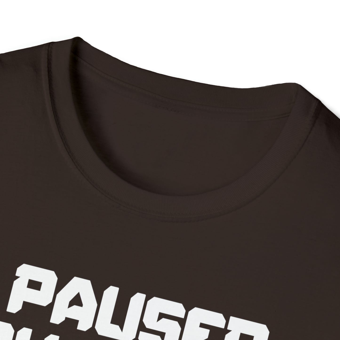 I Paused My Game For This? - Unisex Softstyle T-Shirt