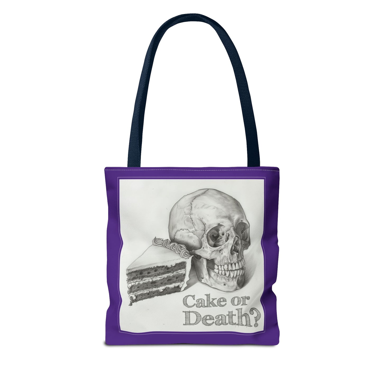 Cake or Death? - Tote Bag (AOP)