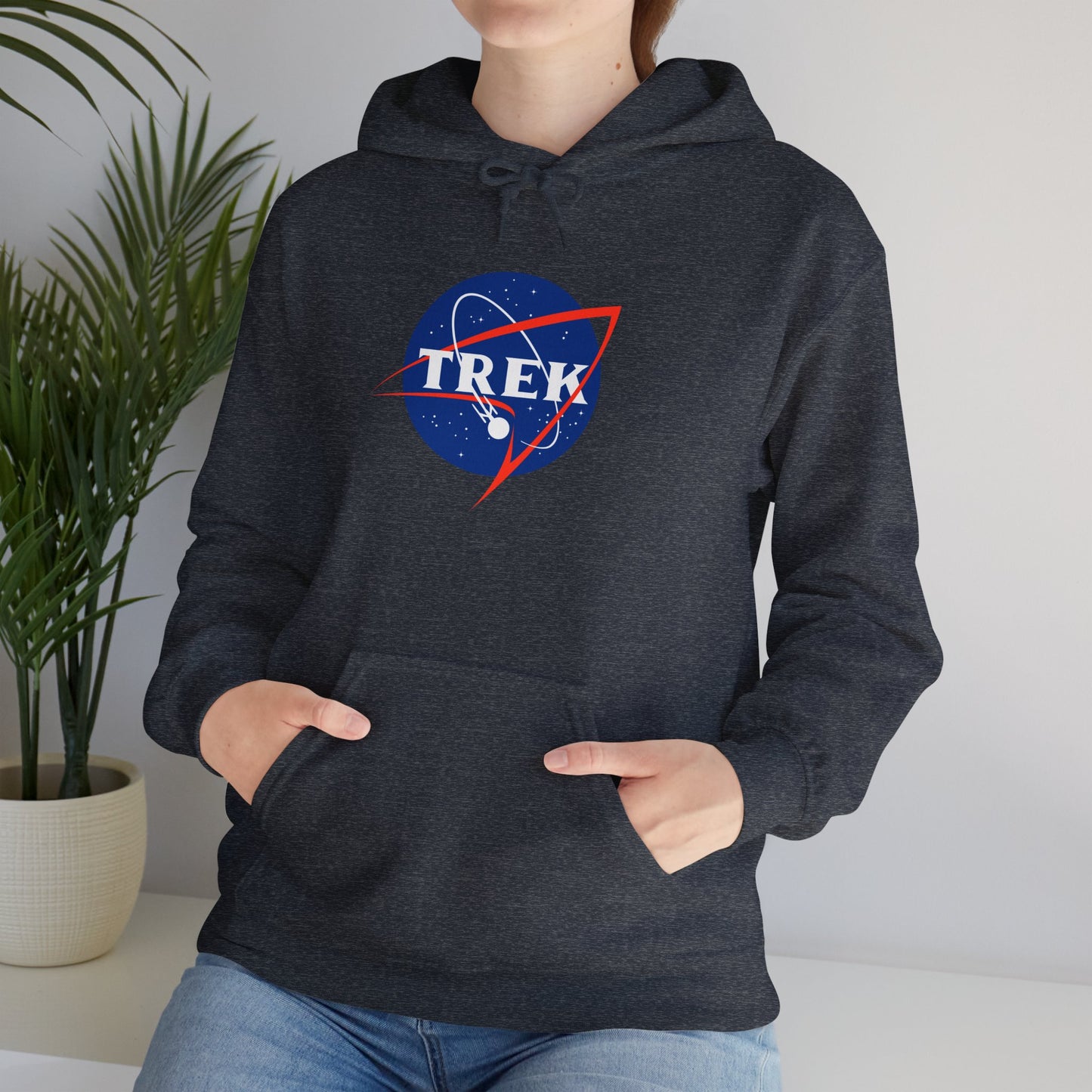 NASA / TREK Mash-Up - Unisex Heavy Blend™ Hooded Sweatshirt