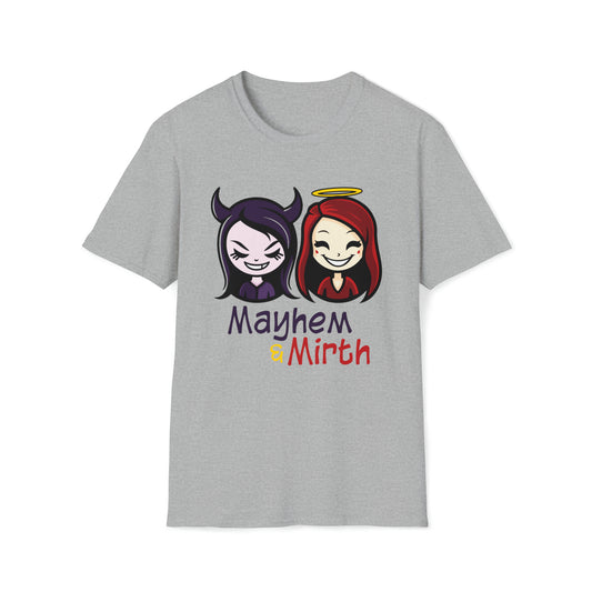 Mayhem & Mirth - Our very own logo! - Unisex Softstyle T-Shirt
