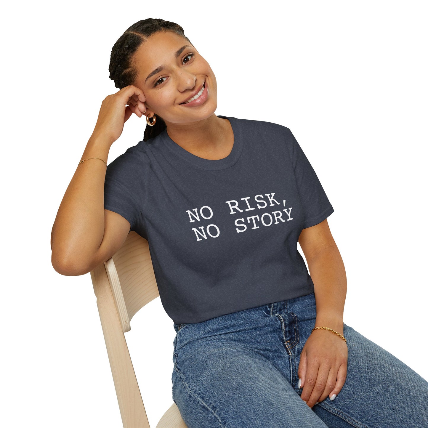 No Risk, No Story - Unisex Softstyle T-Shirt