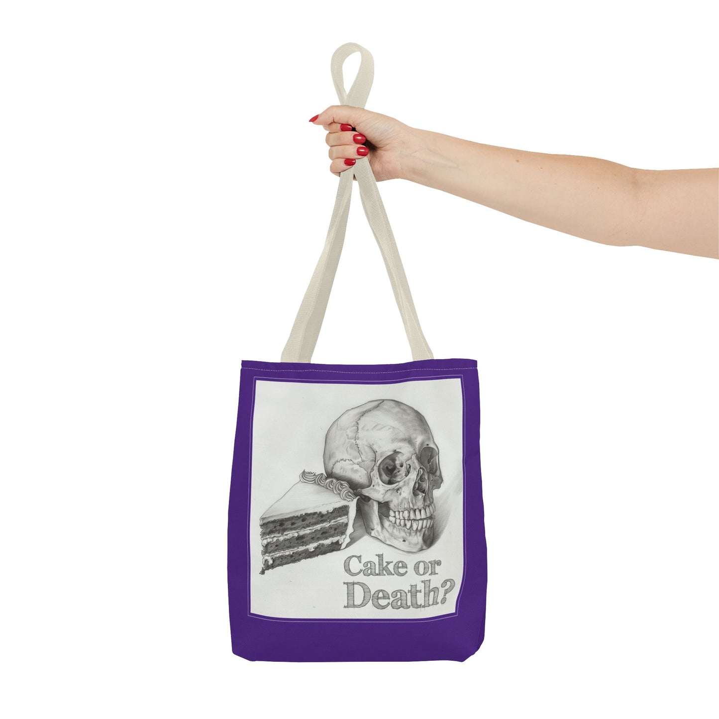 Cake or Death? - Tote Bag (AOP)