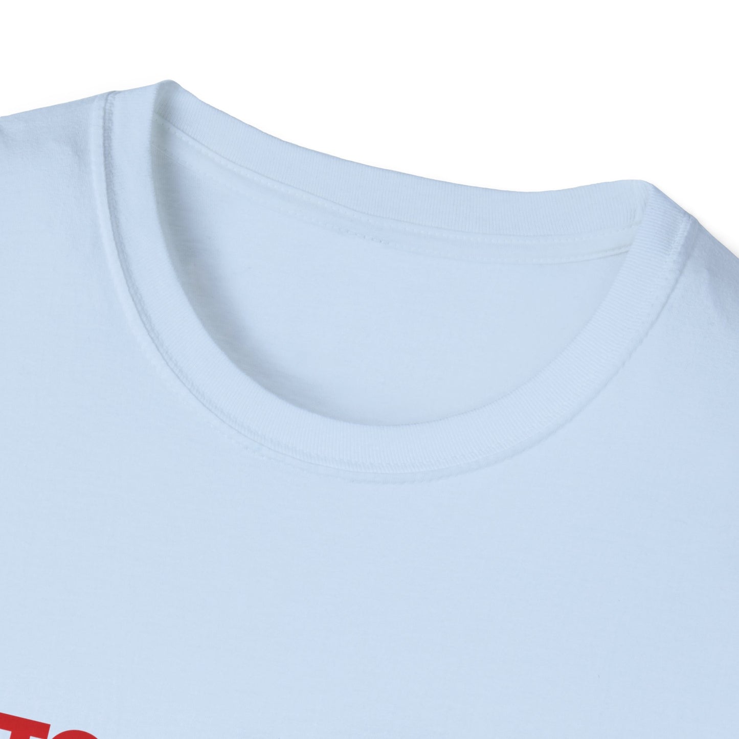 Stop Staring At My Package - Unisex Softstyle T-Shirt