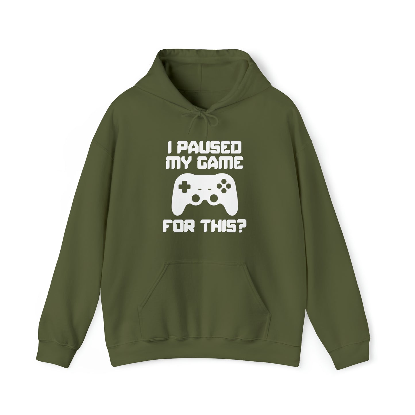 I Paused My Game For This? - Unisex Heavy Blend™ Hooded Sweatshirt