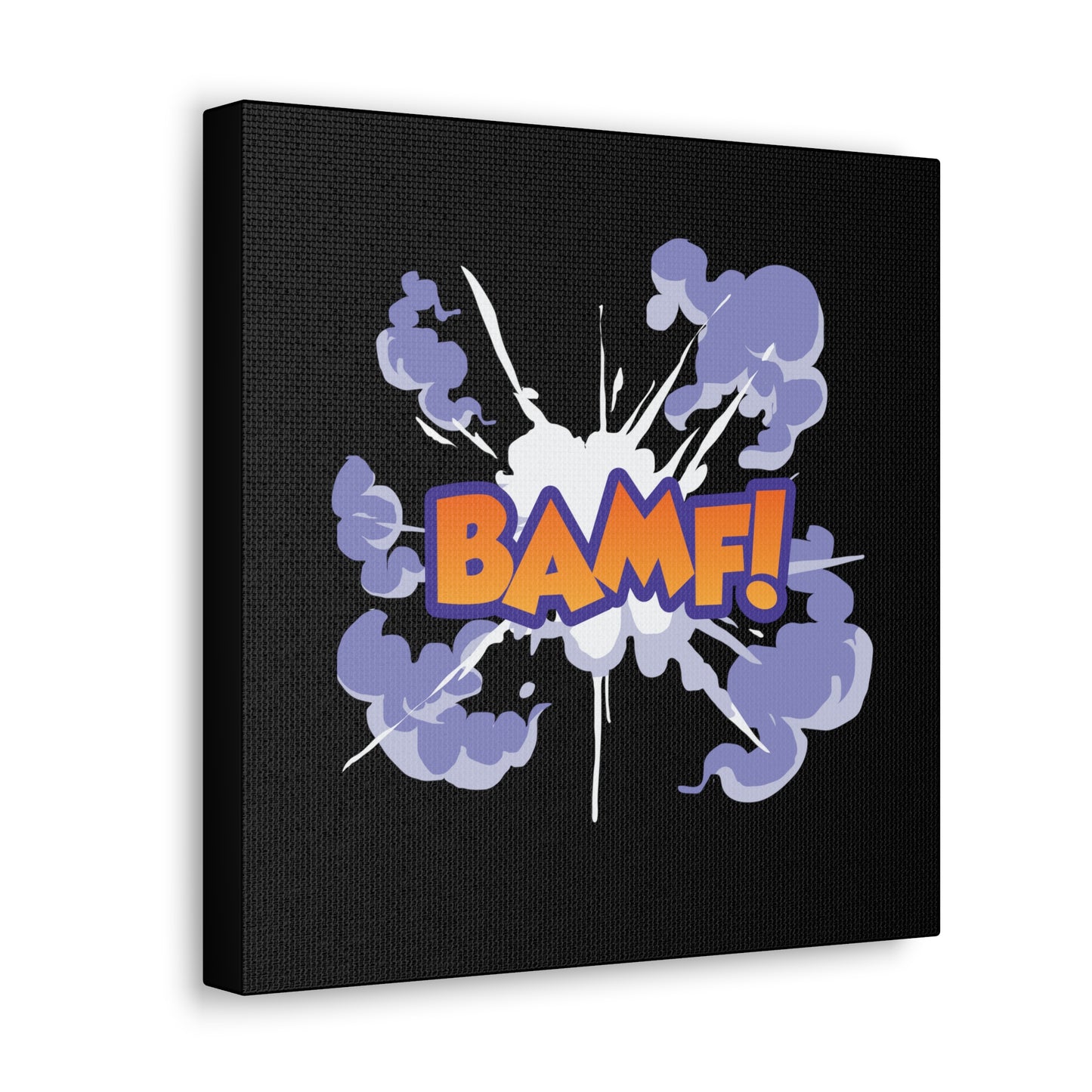 BAMF! - Inspired by Nightcrawler of the X-Men - Canvas Gallery Wraps