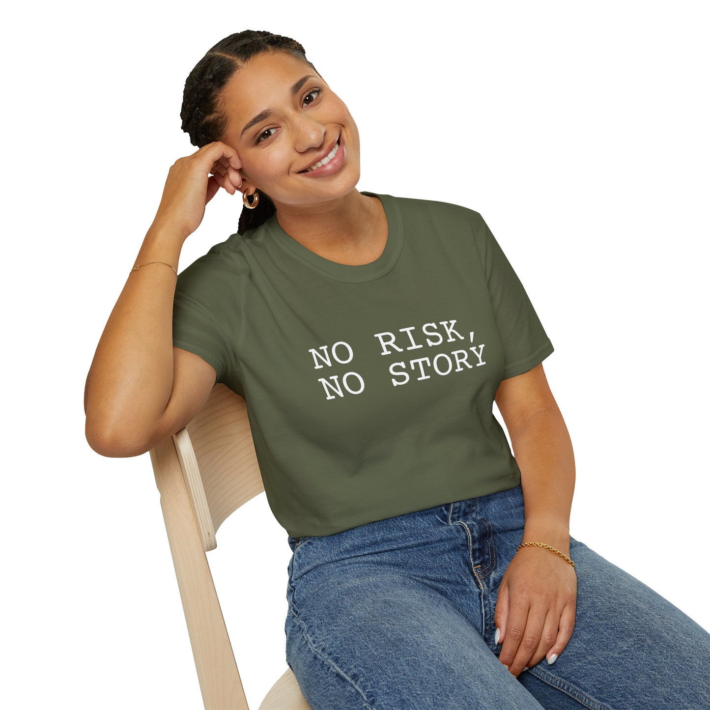 No Risk, No Story - Unisex Softstyle T-Shirt