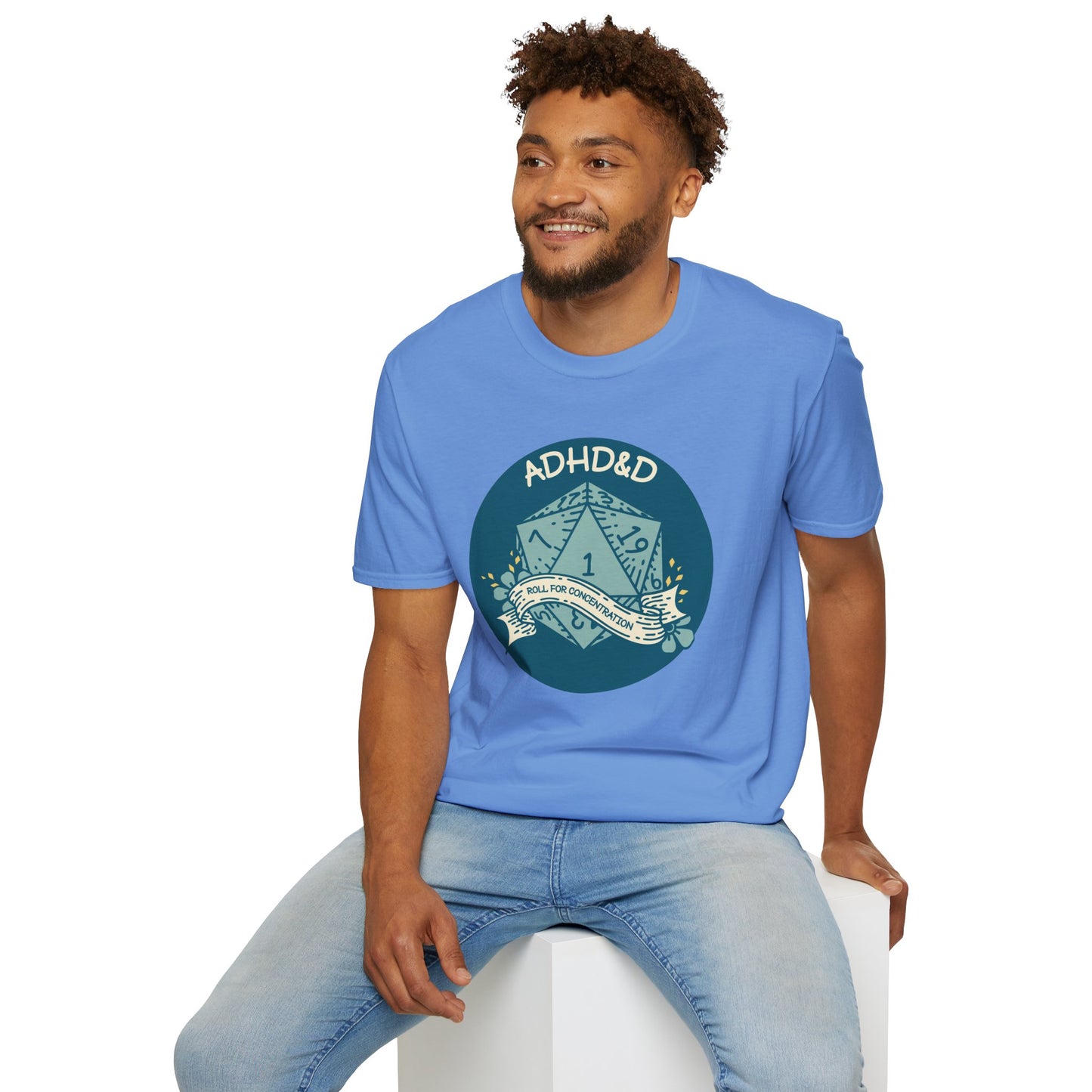 ADHD&D - Unisex Softstyle T-Shirt