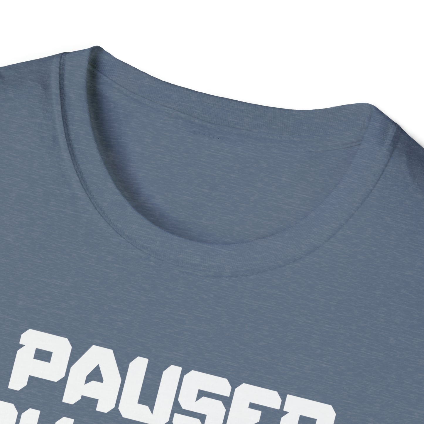 I Paused My Game For This? - Unisex Softstyle T-Shirt
