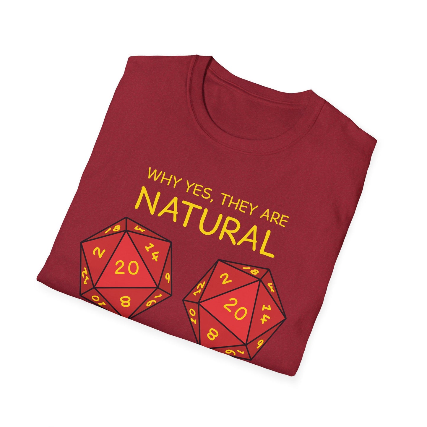 Why Yes, They Are Natural - Unisex Softstyle T-Shirt