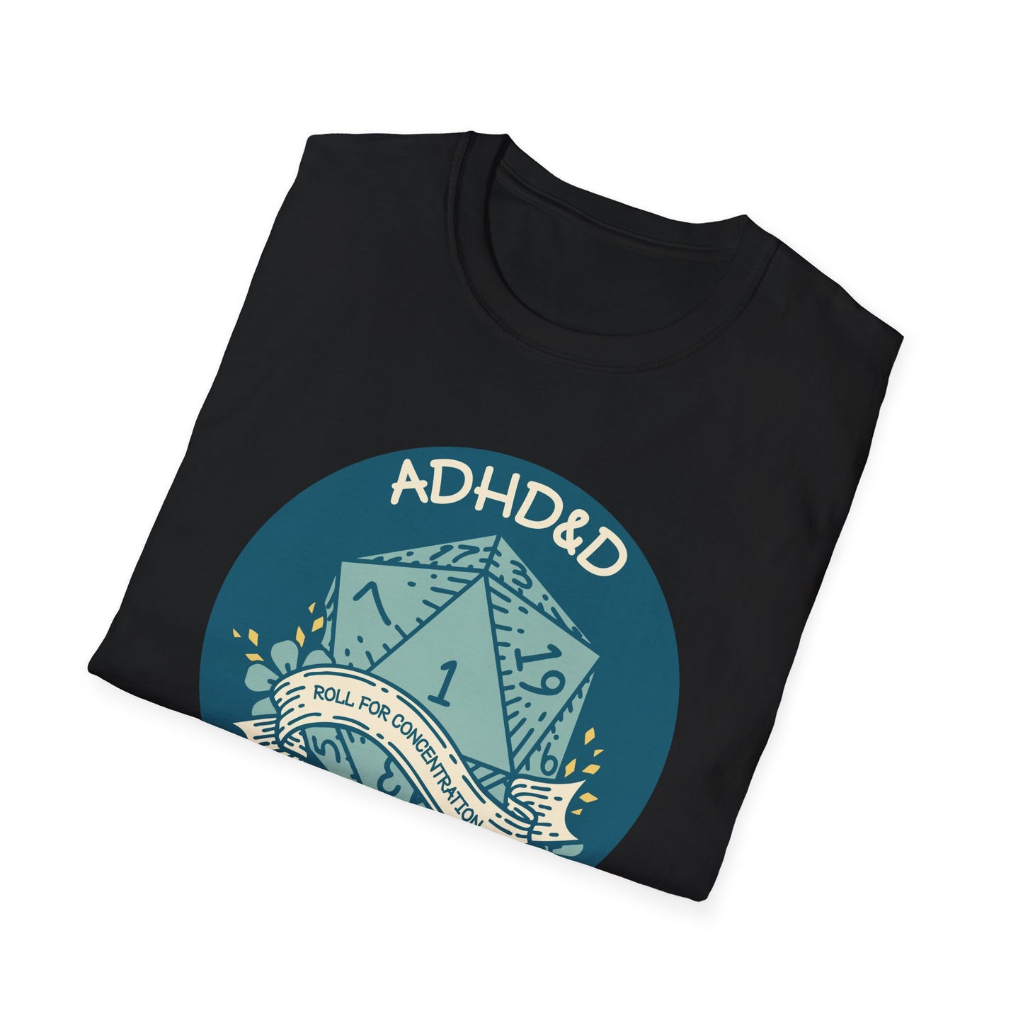 ADHD&D - Unisex Softstyle T-Shirt