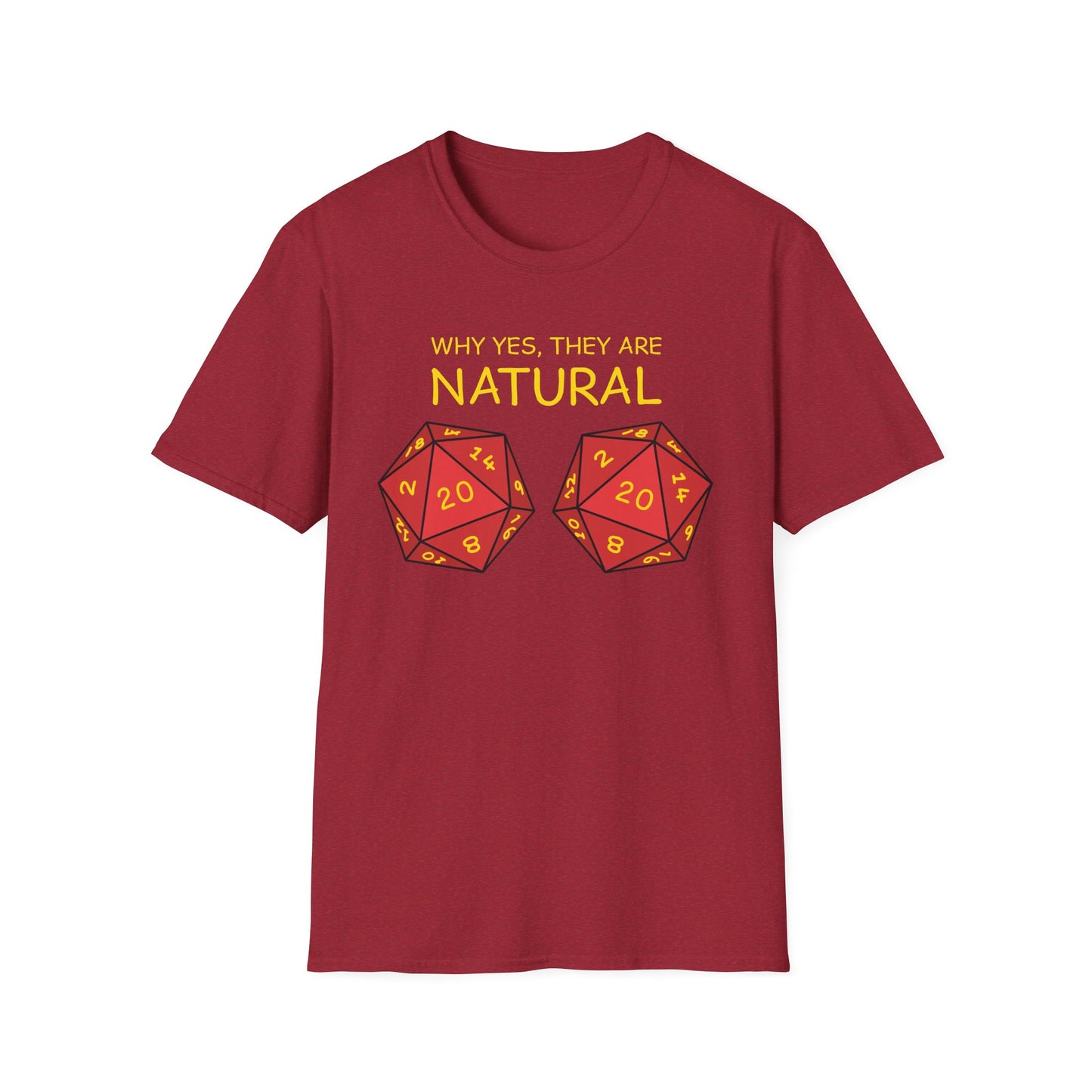 Why Yes, They Are Natural - Unisex Softstyle T-Shirt