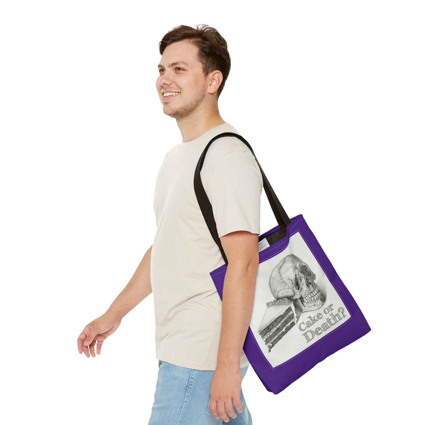 Cake or Death? - Tote Bag (AOP)