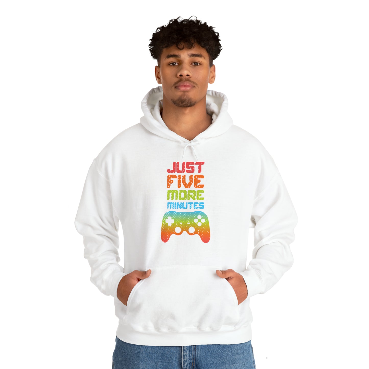 Just Five More Minutes - Unisex Heavy Blend™ Hooded Sweatshirt