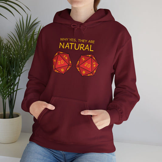 Why Yes, They Are Natural - Unisex Heavy Blend™ Hooded Sweatshirt