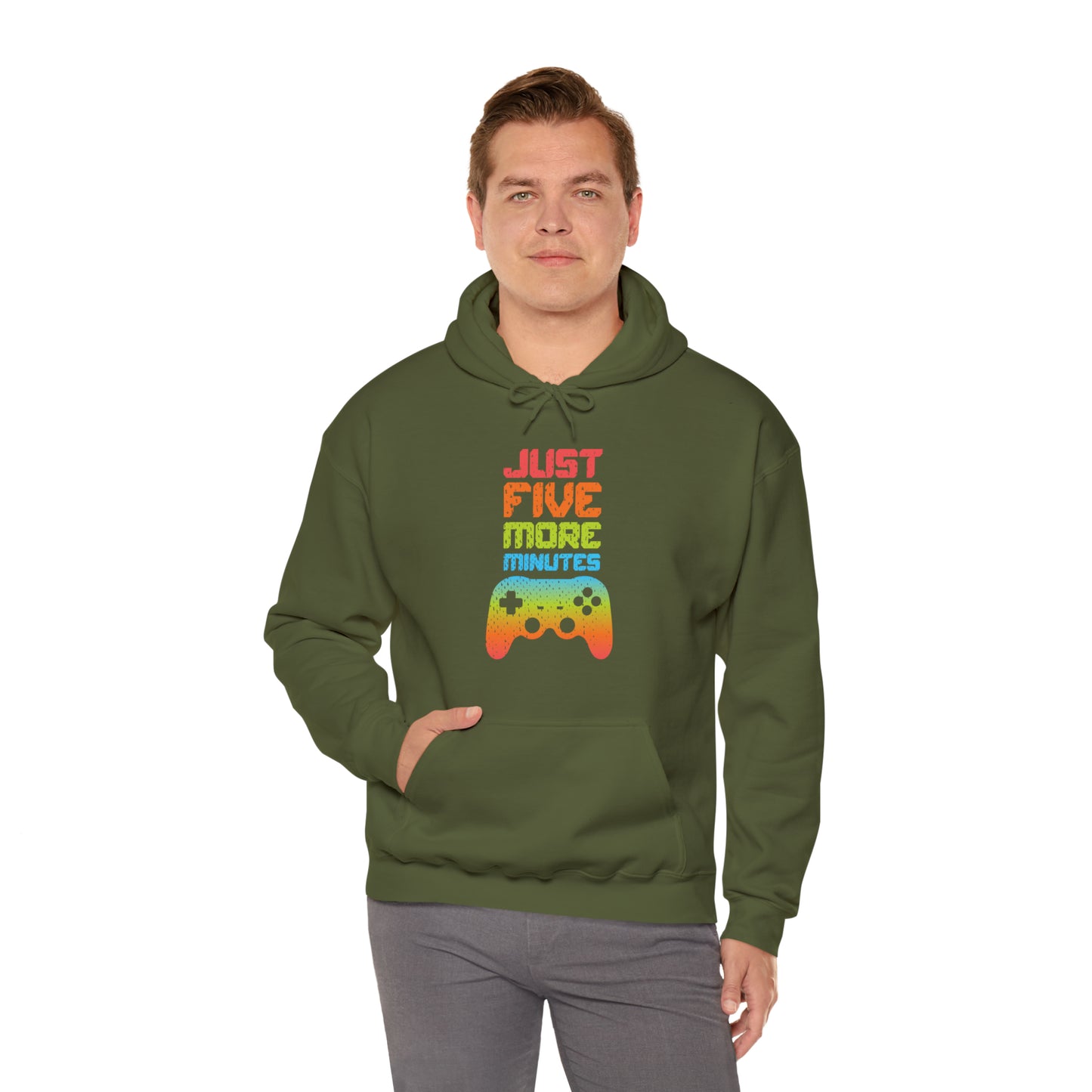 Just Five More Minutes - Unisex Heavy Blend™ Hooded Sweatshirt