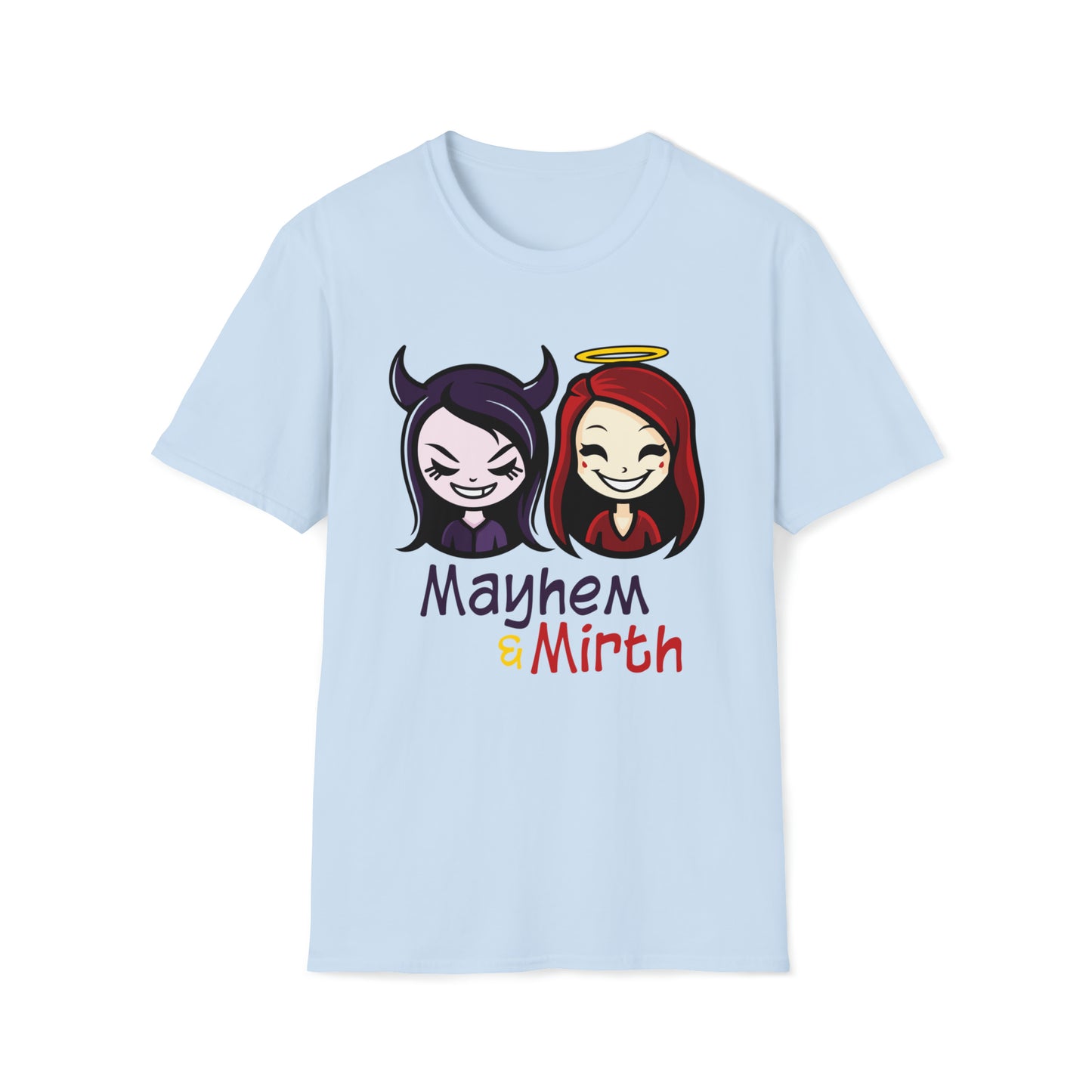 Mayhem & Mirth - Our very own logo! - Unisex Softstyle T-Shirt