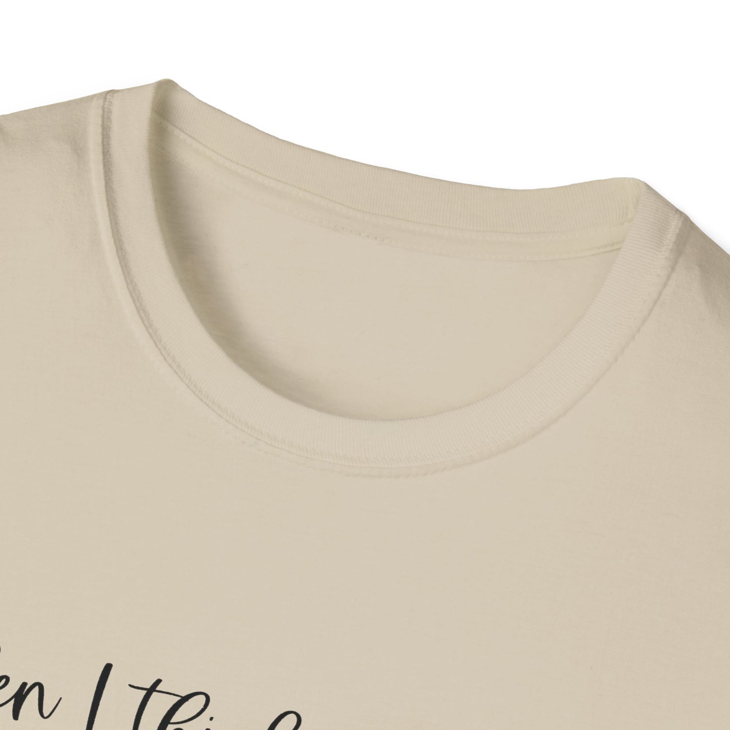 When I Think About You I Touch My Elf - Unisex Softstyle T-Shirt