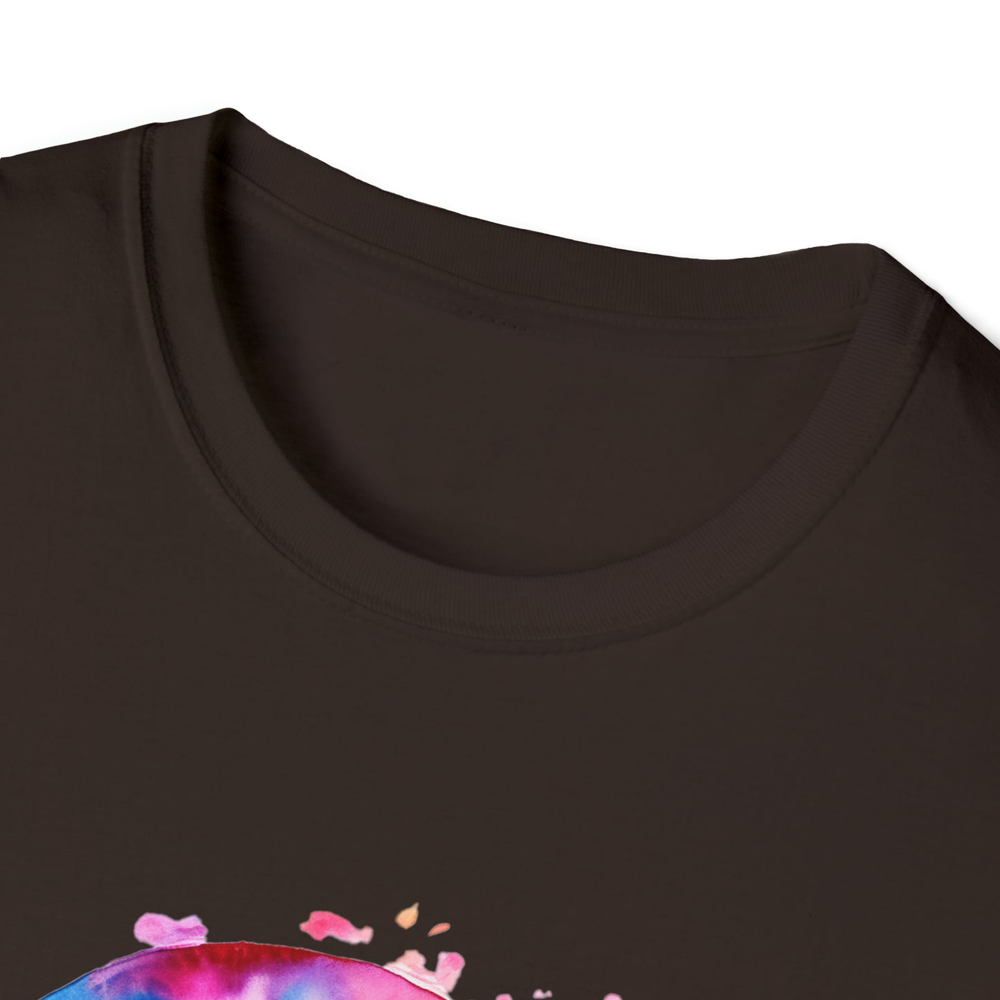 Watercolor Peace Sign - Unisex Softstyle T-Shirt