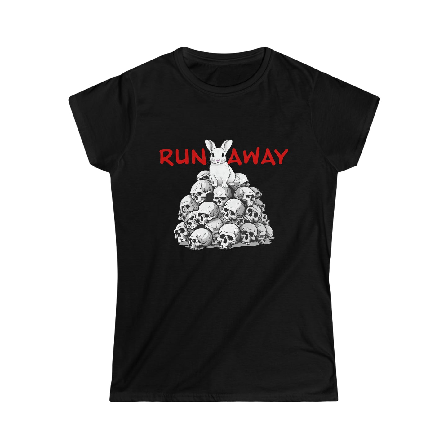 RUN AWAY - Women's Softstyle Tee