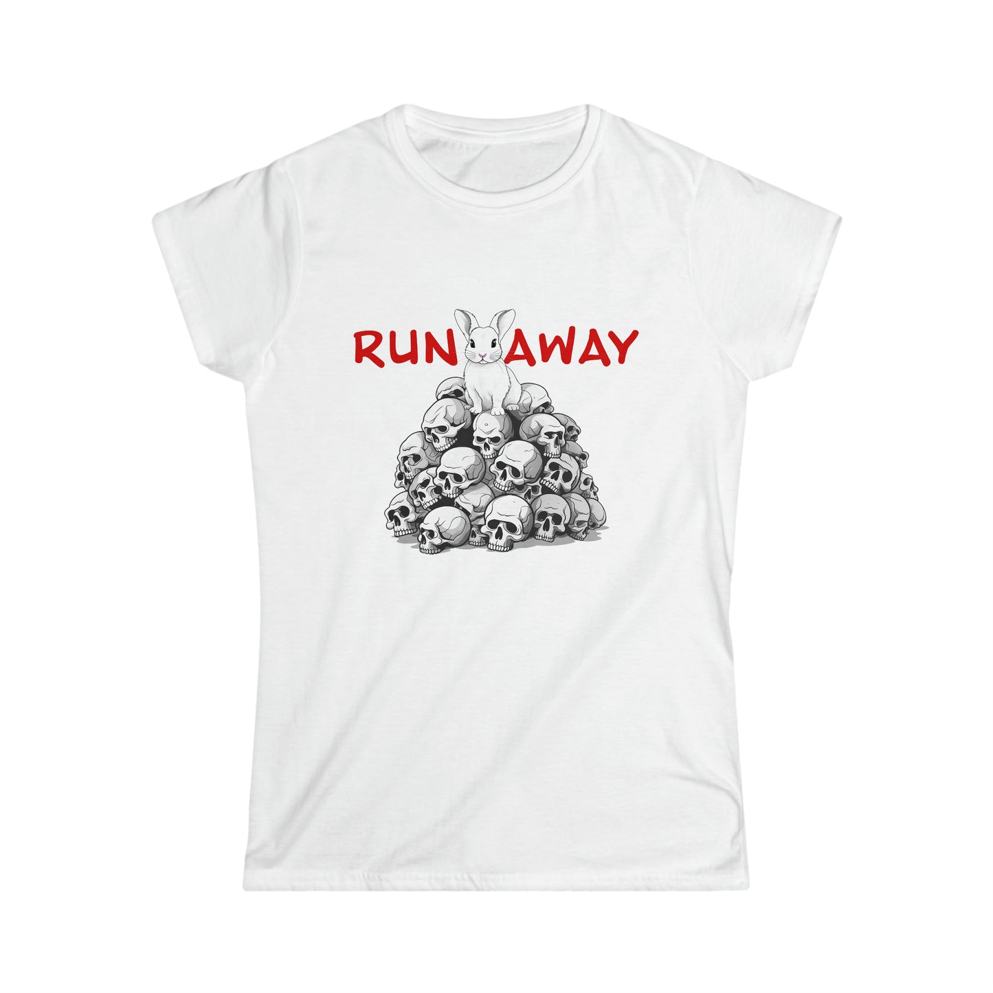 RUN AWAY - Women's Softstyle Tee