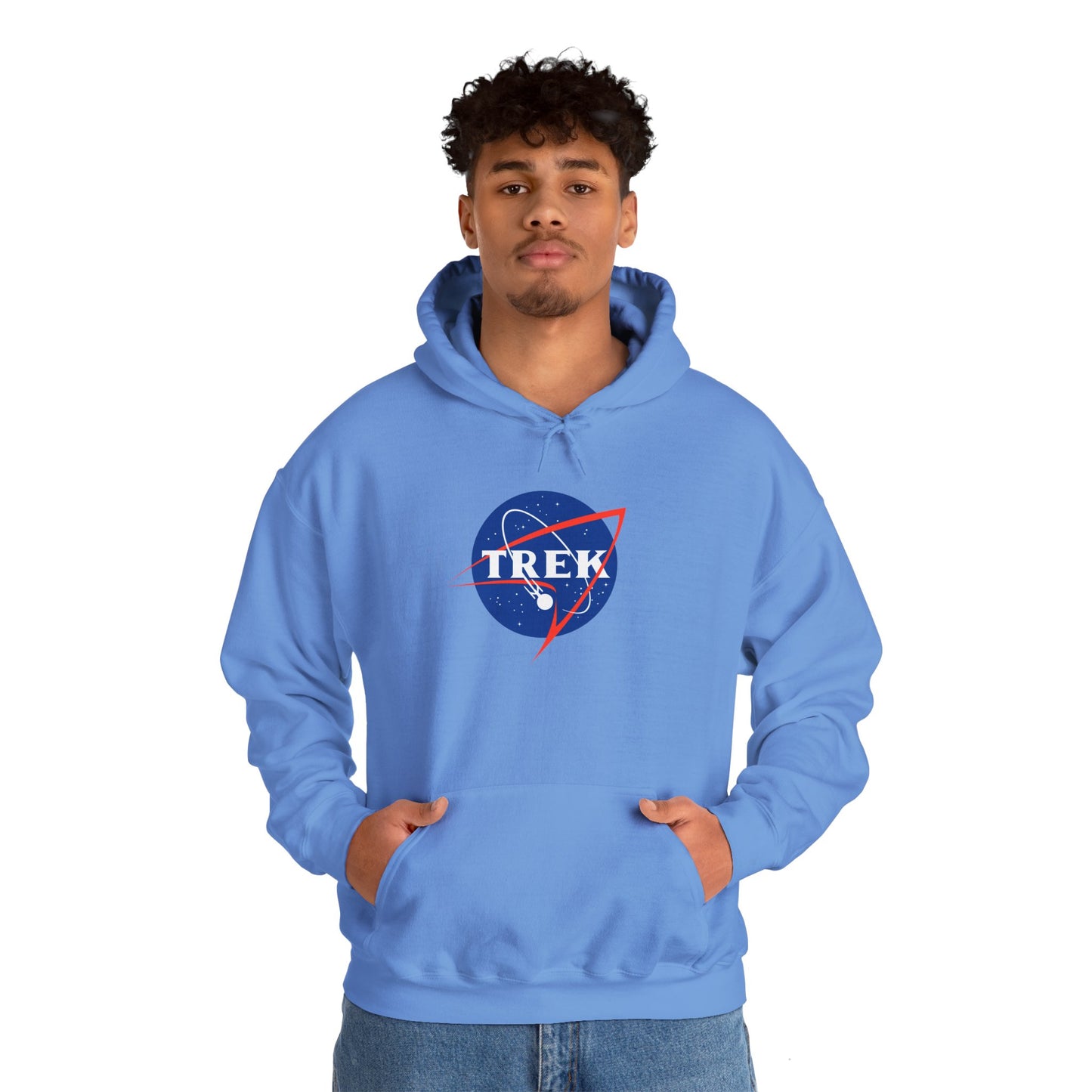 NASA / TREK Mash-Up - Unisex Heavy Blend™ Hooded Sweatshirt