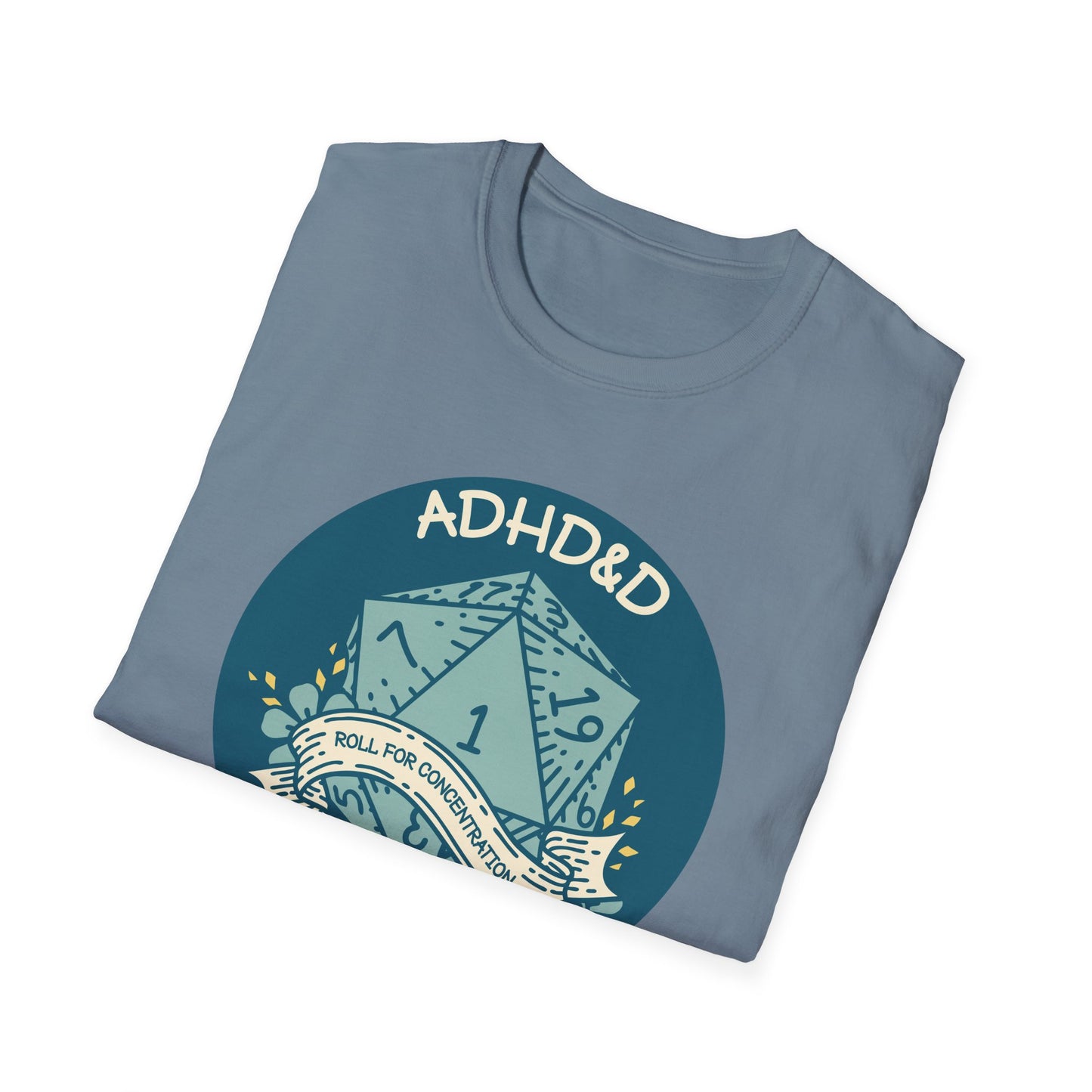 ADHD&D - Unisex Softstyle T-Shirt