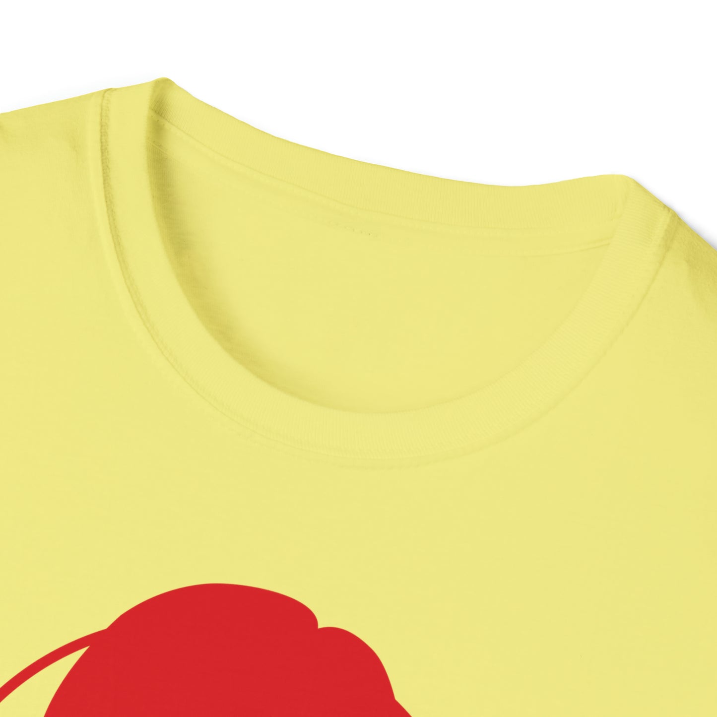 Wednesday Wendy's Mashup - Red Text - Unisex Softstyle T-Shirt