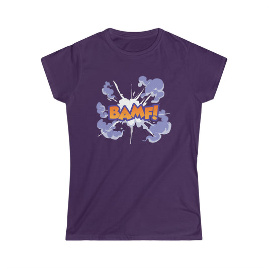 BAMF! - Inspired by Nightcrawler of the X-Men - Women's Softstyle Tee