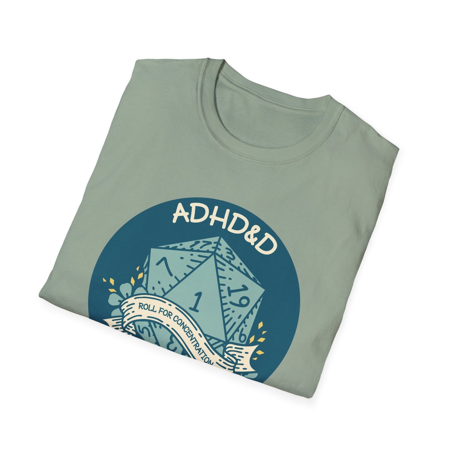 ADHD&D - Unisex Softstyle T-Shirt