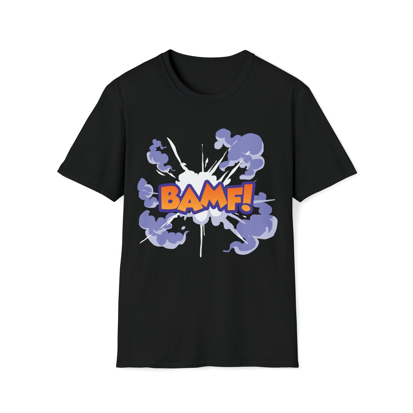 BAMF! - Inspired by Nightcrawler of the X-Men - Unisex Softstyle T-Shirt