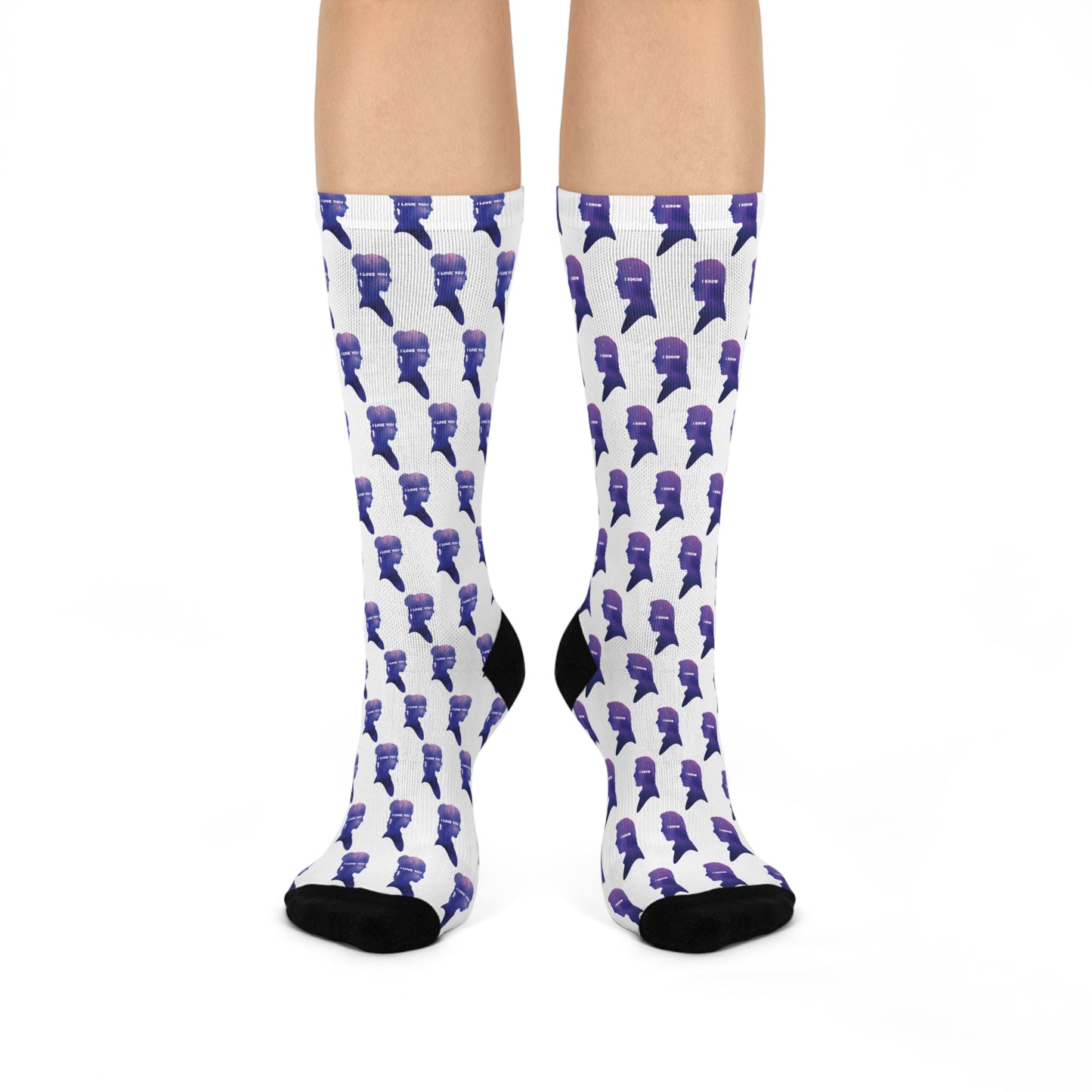 I Love You, I Know - Cushioned Crew Socks
