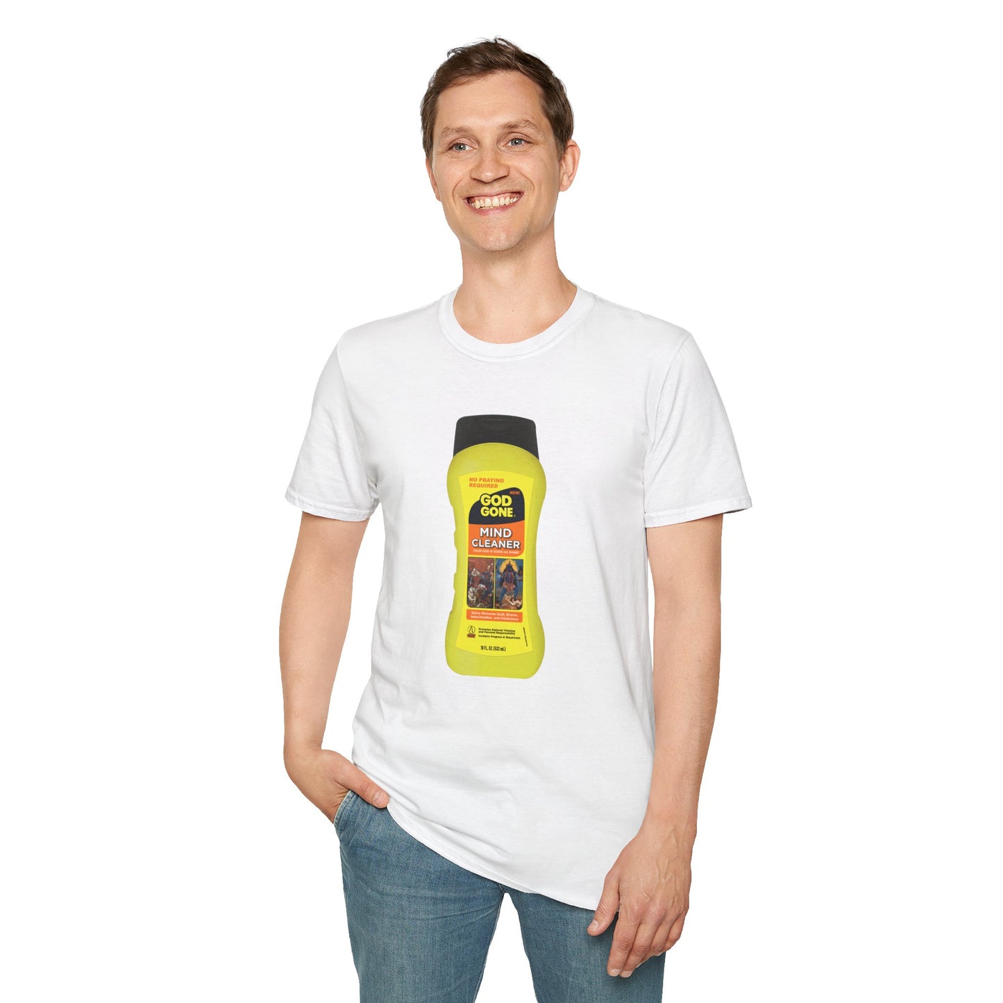GOD GONE - Parody - Unisex Softstyle T-Shirt