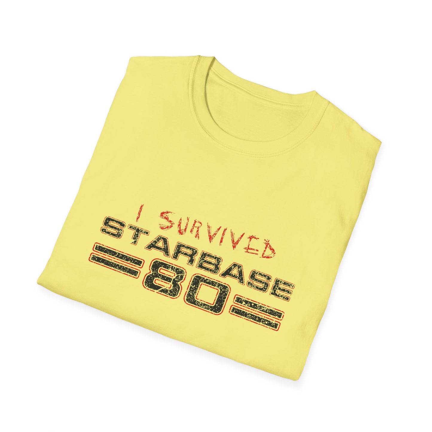 I survived Starbase 80 - Unisex Softstyle T-Shirt