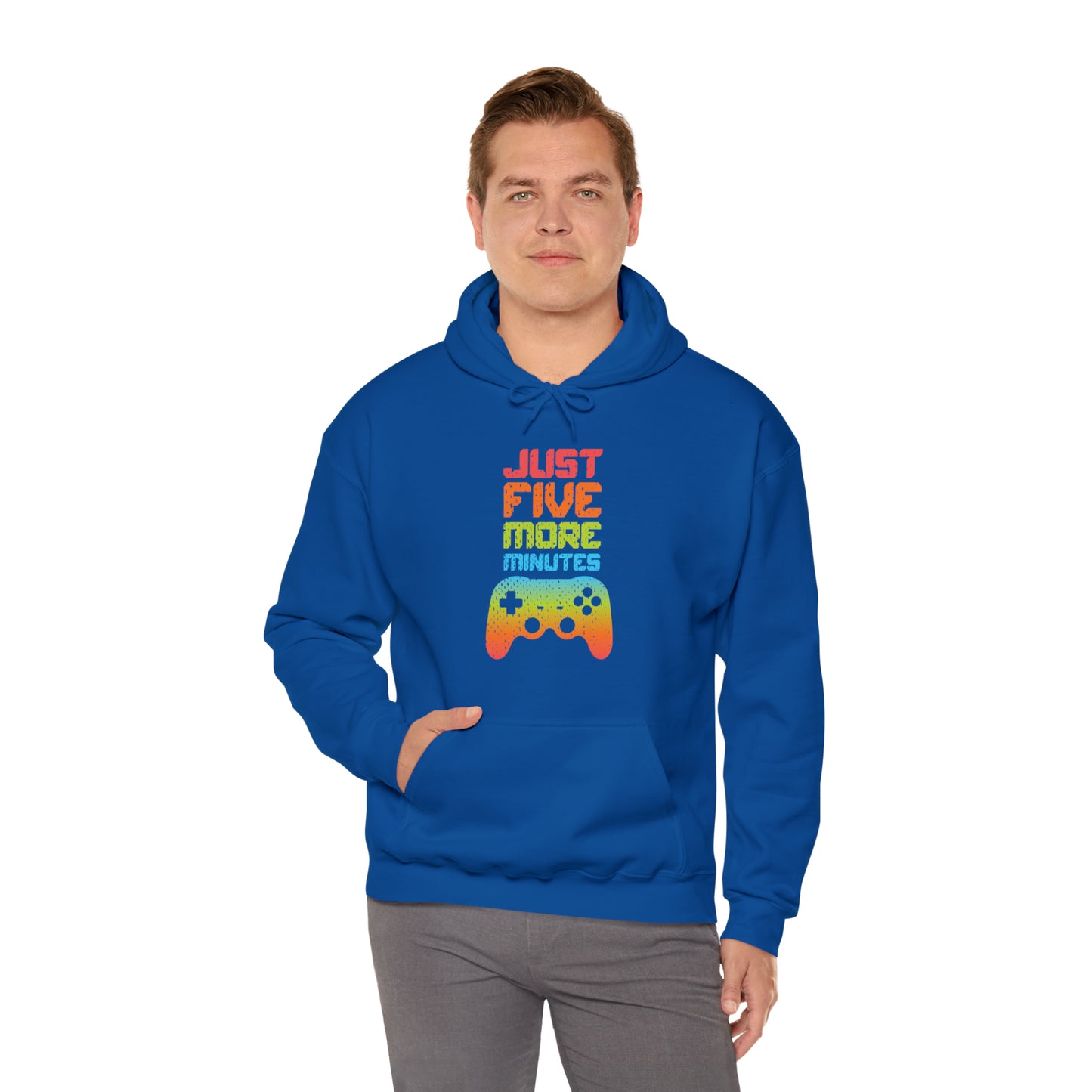 Just Five More Minutes - Unisex Heavy Blend™ Hooded Sweatshirt
